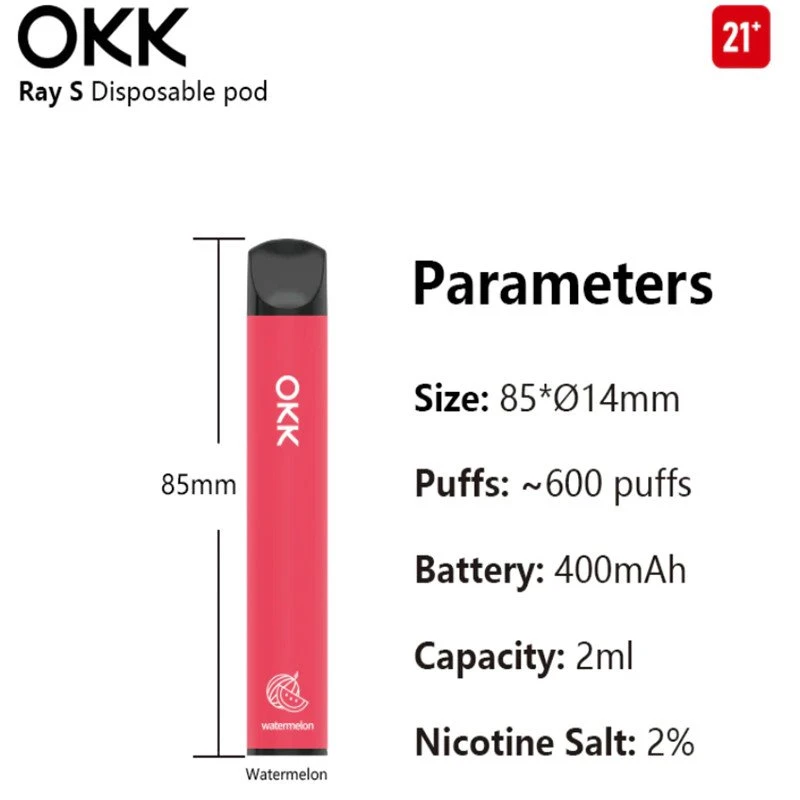 OKK RAYS electronic cigarette disposable vape3