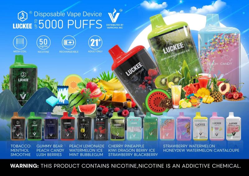 LUCKEE Lilac 5000 VAPE PUFF