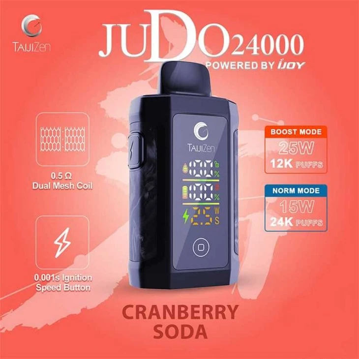 TaiJiZen JUDO 24000 puffs vapes