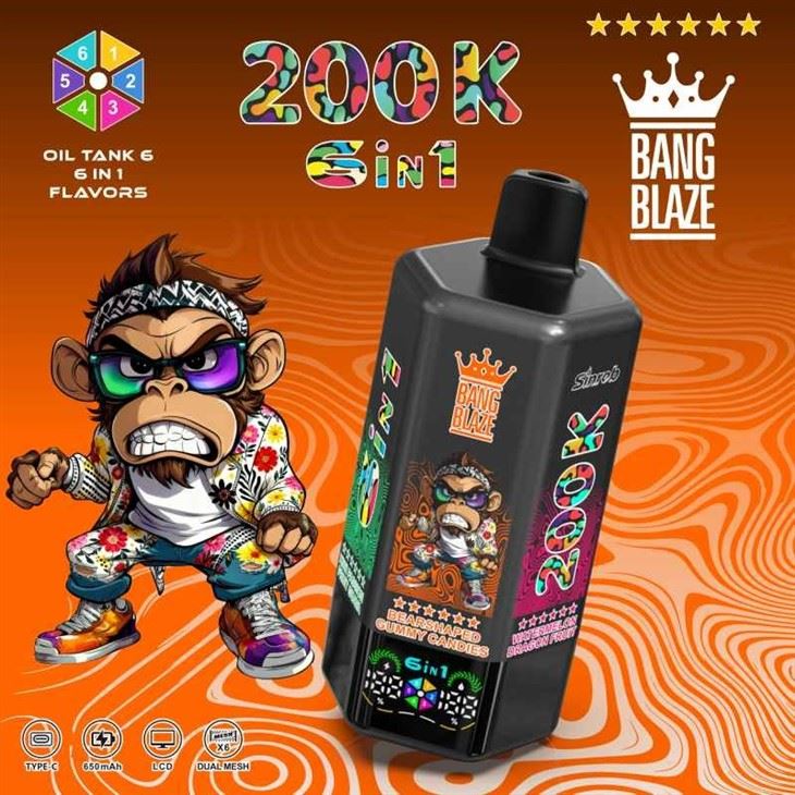 BANG BLAZE 200K 6in1 Flavor best