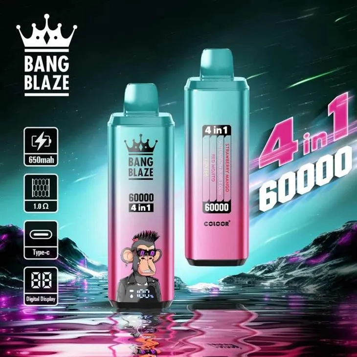 BANG BLAZE 60000 PUFFS 4 IN 1 FLAVOR VAPE