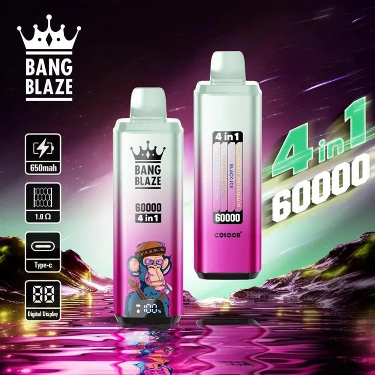BANG BLAZE 60000 PUFFS 4 IN 1 FLAVOR VAPE