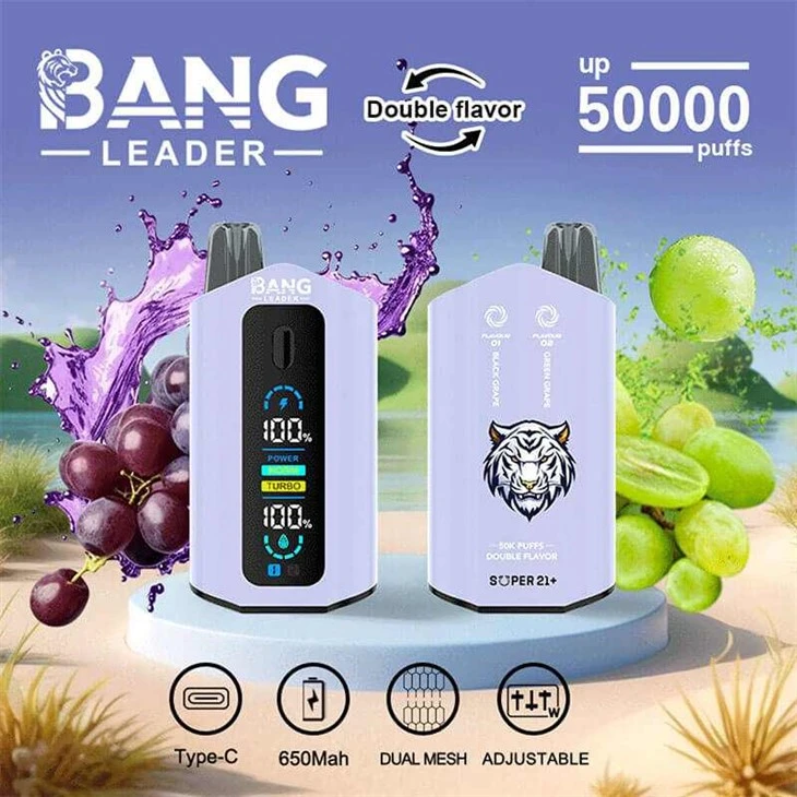 BANG LEADER 50000 Puffs Dual Flavors BANG LEADER 50000 Puffs Dual Flavors