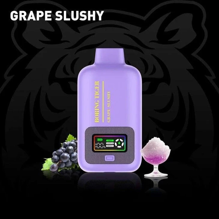 Grape_Slushy_Luffbar_Boring_Tiger_25000_Disposable_Vape_Broing Tiger 25000
