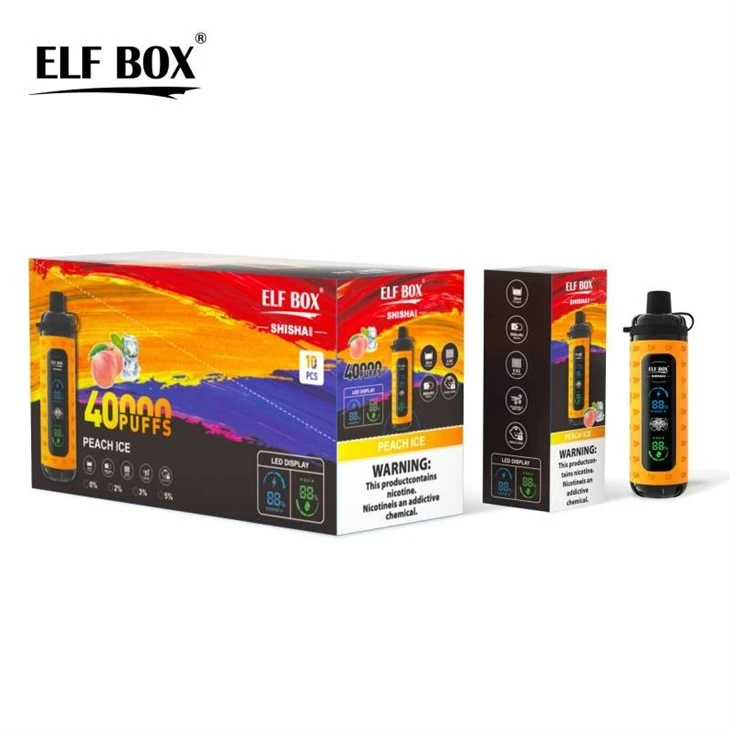 peach ice_Elf box Shisha Max 40k
