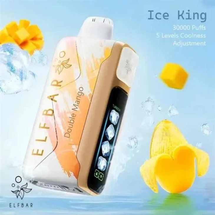 Elf-Ice-King-30000-Disposable-Bar-40K-Vapes-Electronic-Cigarettes-Pen-Style-Waka-10K-Dual-2-Flavors-in-1-Device-Wholesale-Disposable-Electronic-Cigarette (ELFBAR ICE KING 30K