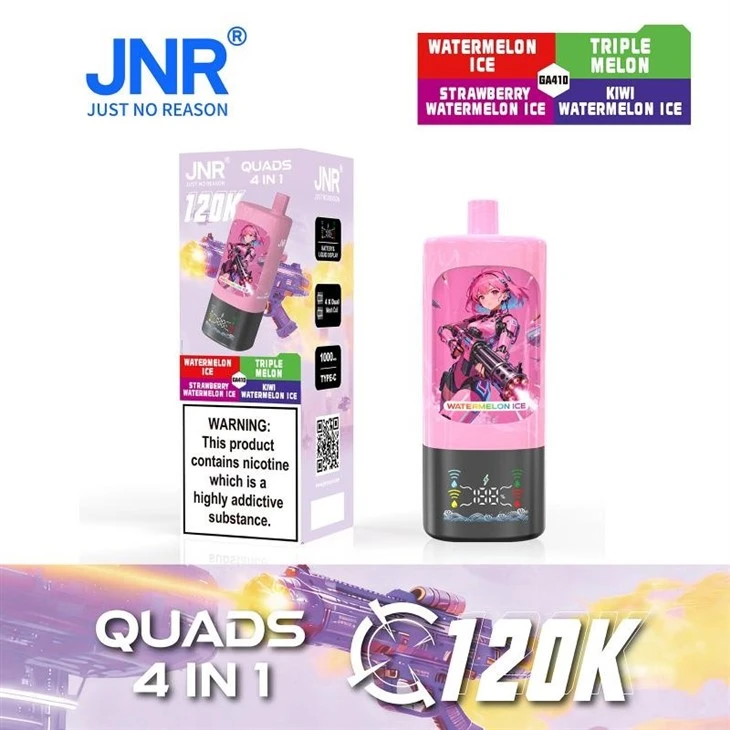 GA410 Refreshing Melon & Fruit Series_JNR QUADS 4IN1 120K GA410 Refreshing Melon & Fruit Series_JNR QUADS 4IN1 120K