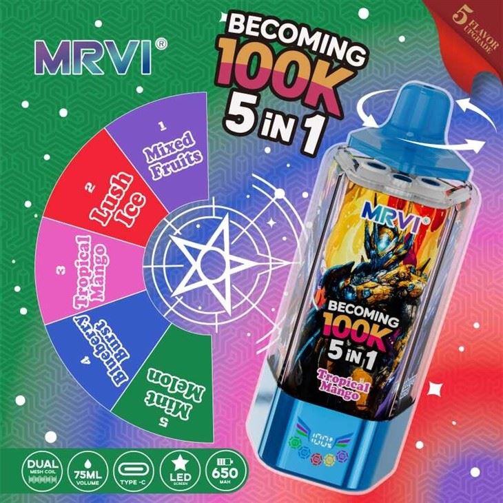 MRVI BECOMING 100K PUFFS suppliers