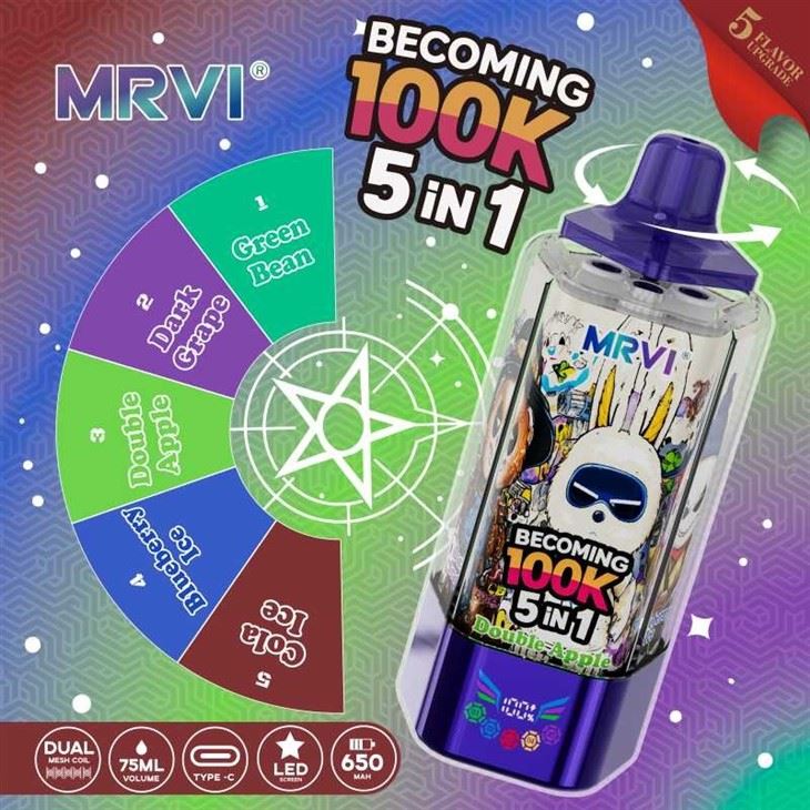 MRVI BECOMING 100K PUFFS price