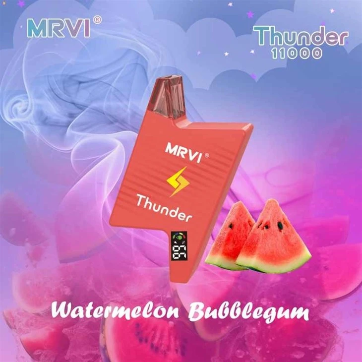 Original-Disposable-Vape-E-Cigarettes-Mrvi-Thunder-11000-Puffs-Rechargeable-Pod-600mAh-19ml-5-Vape-Pen-Mesh-Coil-Airflow-Control-Vape