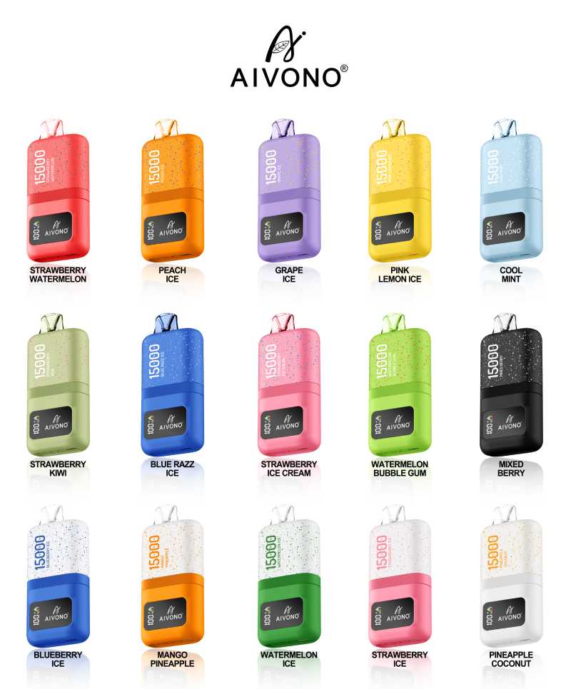 AIVONO MAGIC 15000 taste list
