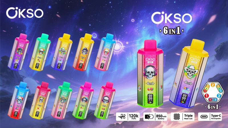 OKSO 120000 Puffs 5 OKSO 120000 Puffs 5