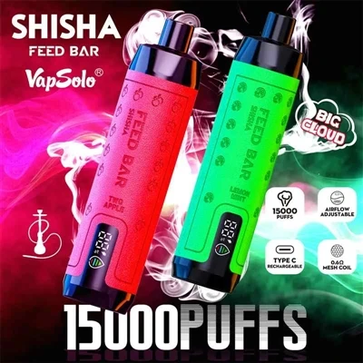 بررسی محصول Vapsolo Feed Bar Shisha 15000 چیست؟