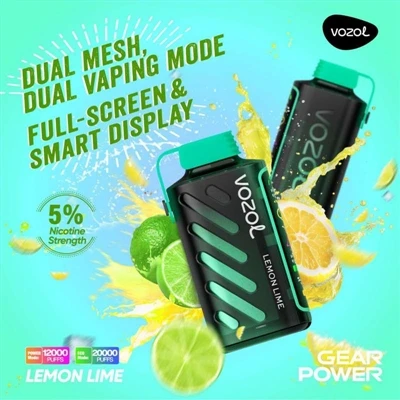 چه مدت می توان از Vozol Gear Power 20000 استفاده کرد؟