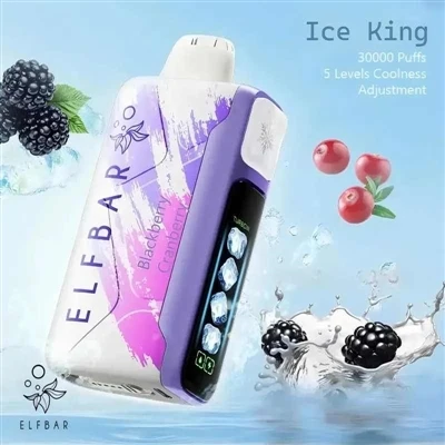 احساس یخی فوق العاده قوی ، Ice King توصیه می کند: Elf Bar Ice King 30000