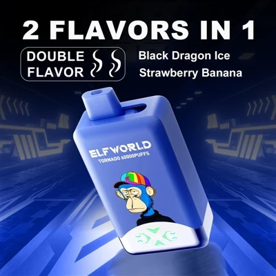 معرفی محصول ELFWORLD TORNADO 60000 PUFFS VAPE