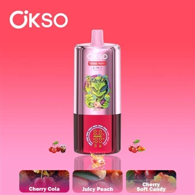 OKSO 3IN1 70000 PUFF: سیگار E- یکبار مصرف پرچمدار طراحی شده برای ظرفیت بالا و...