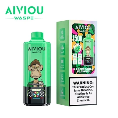 WASPE Aiviou 6 در سیگارهای 1 150K Puffs Disposable Vape – با ظرفیت بالا