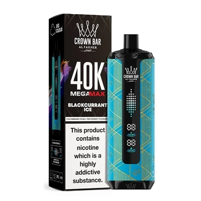 AL Fakher Crown Bar MegaMax 40K — بهترین انتخاب برای ویپ‌های یکبار مصرف{1} با...