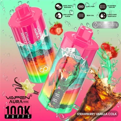 VAPEN AURA 100K PUFFS - ابزار نهایی برای جوانان