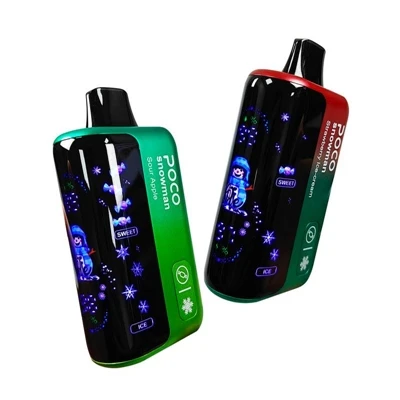 POCO SNOWMAN 70000 PUFFS: وقتی یک سیگار الکترونیکی شروع به 