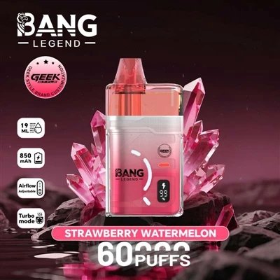 BANG LEGEND 60K: روند جدید شما در سبک زندگی E{1}}سیگار