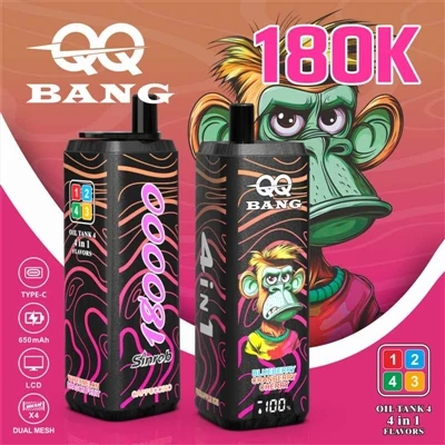 QQ BANG 4in1 180K: یک چوب برای چهار طعم، هر روز شما را سرگرم کننده می کند!