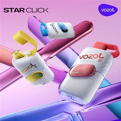 VOZOL STAR CLICK 50000 PUFFS: ارتفاعی جدید برای سیگارهای E- یکبار مصرف