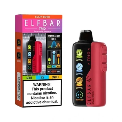 ELFBAR TRIO 40K: بردن «یکبار مصرف» به حالت افراطی