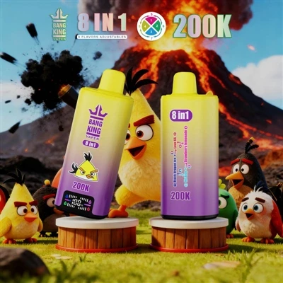 BANG KING VAPEN 8IN1 200K: تجربه ای جدید از سیگار الکترونیکی برای جوانان مد روز