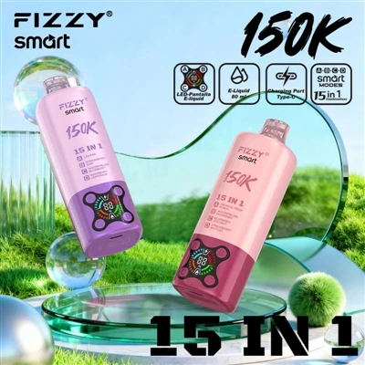 FIZZY SMART 150K 15 IN 1: یک دستگاه، پانزده طعم - E{3}}سیگار می‌تواند بسیار س...