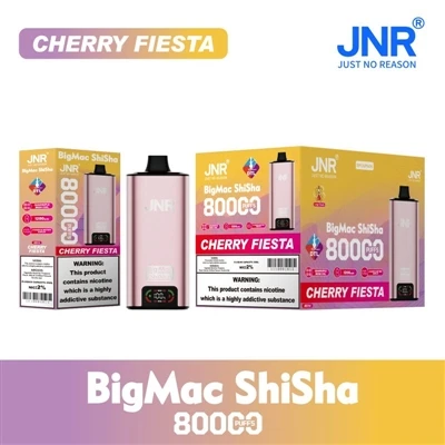 JNR Big Mac Shisha 80000: تعریف مجدد تجربه بخار یکبار مصرف بخار{{1}