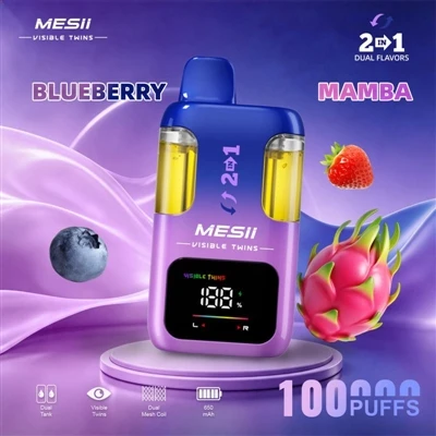 MESII VISIBLE TWINS 100K: سیگارهای E{1} یکبار مصرف بالاخره شروع به «سرگرم شدن...