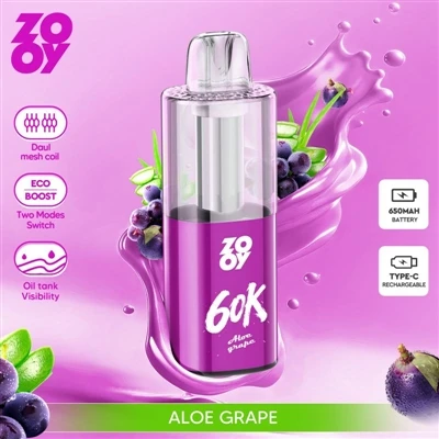 ZOOY Fizzy 60K: High{1}}Puff Vapes Enter The Era of Endurance