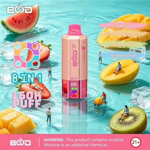 Bood Vasto 160K 8-in-1: نماینده جدیدی از سیگارهای الکترونیکی چند طعمی که وارد...