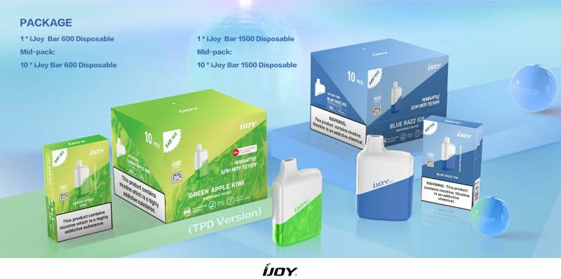iJoy Bar SD 10000 puffs vapes