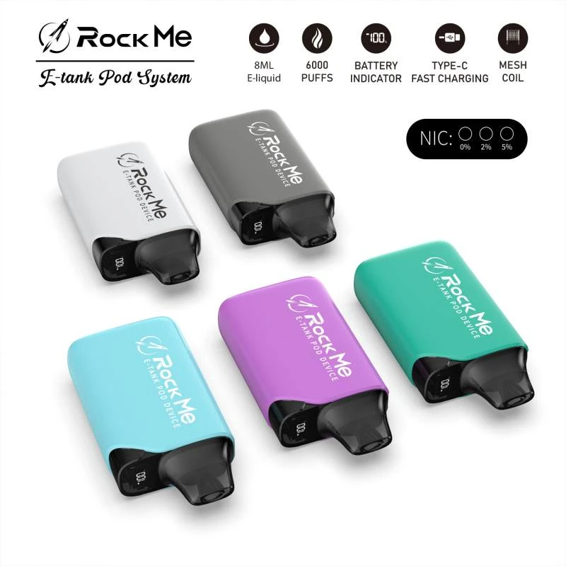 Rock Me E-TANK 6000 puffs Rock Me E-TANK 6000 puffs