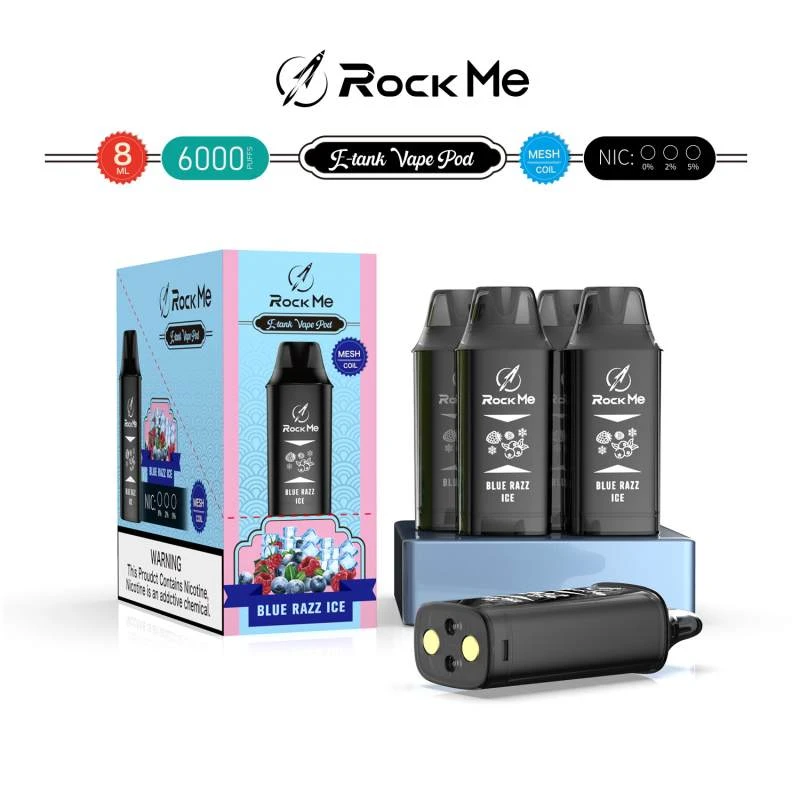 Rock Me E-TANK POD puffs Rock Me E-TANK POD puffs