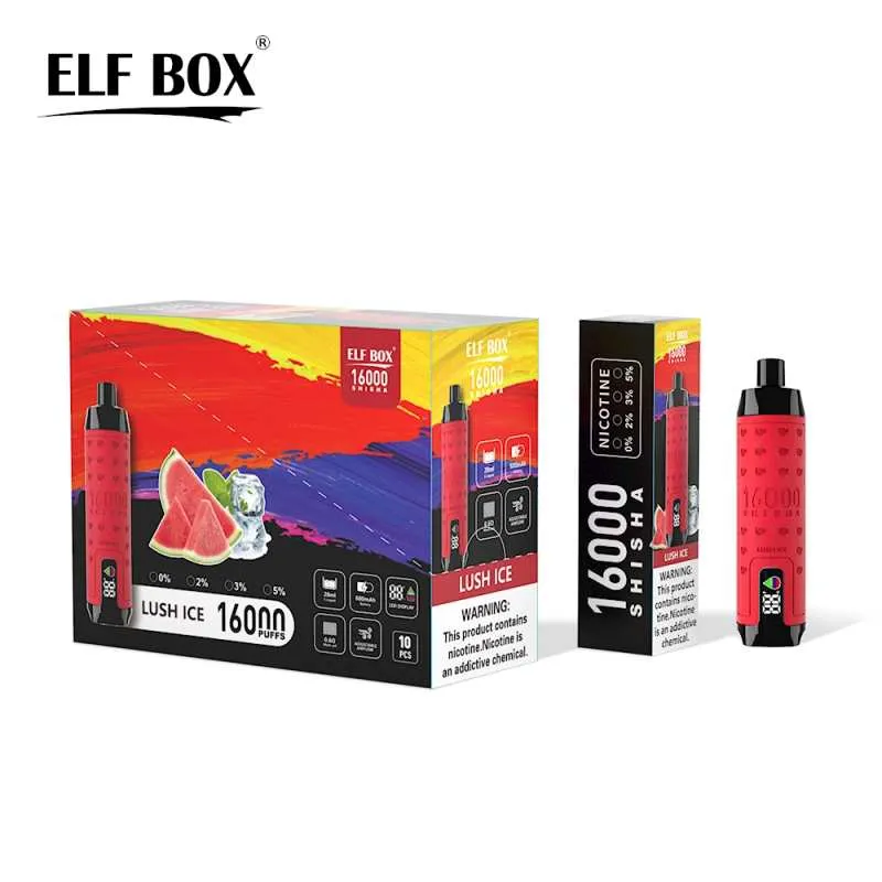 ELF BOX SHISHA 16000puffs ELF BOX SHISHA 16000puffs