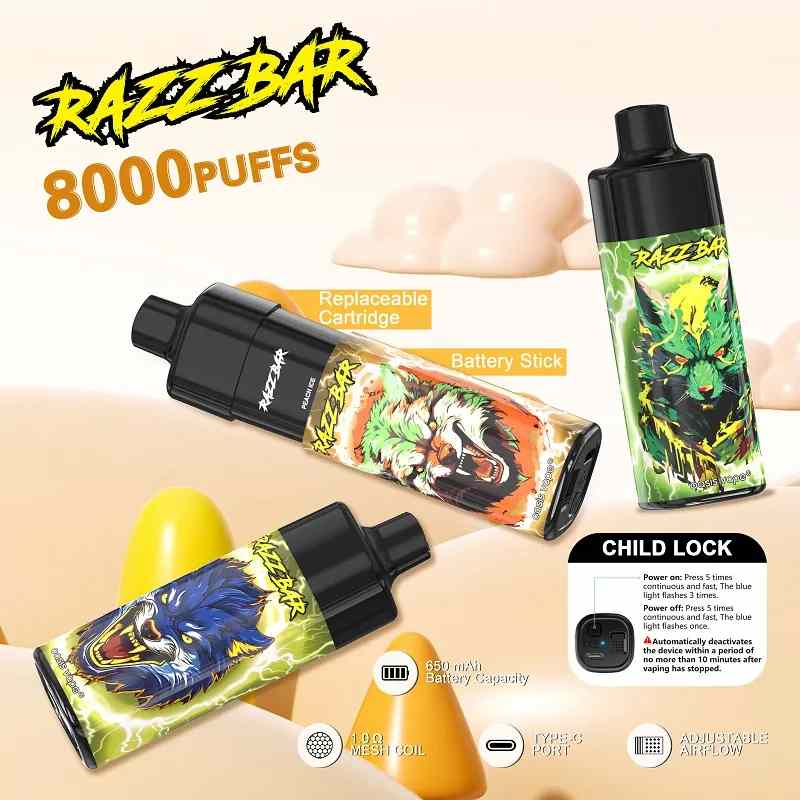 razz bar 8000puffs razz bar 8000puffs