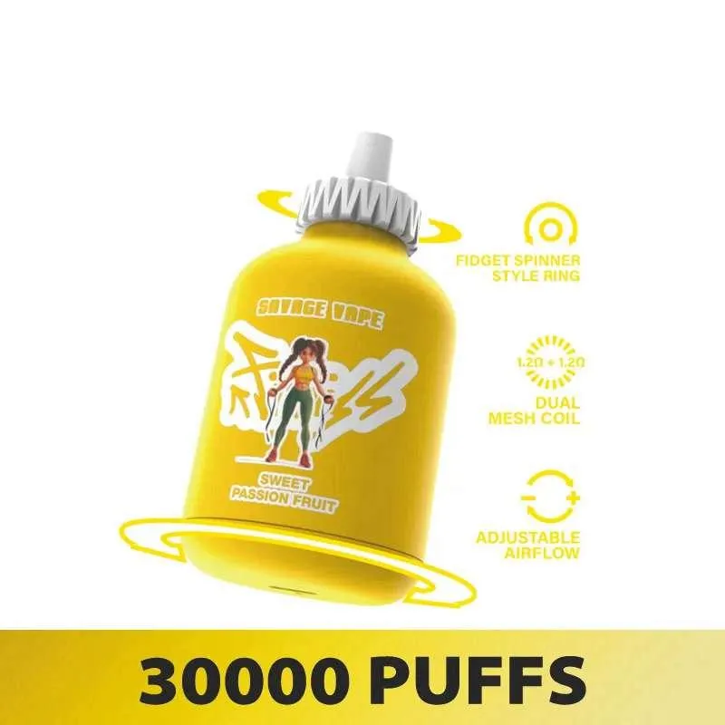 Savage-Fitness-30000-Puffs-Disposable-Vape-Wholesale-Sweet-Passion-Fruit Savage-Fitness-30000-Puffs-Disposable-Vape-Wholesale-Sweet-Passion-Fruit