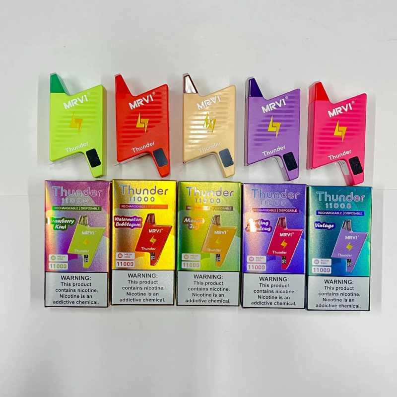 Palm-Size-Lightweight-Special-Shape-Design-Mrvi-Thunder-11000-Puffs-Disposable-E-Cigarette Palm-Size-Lightweight-Special-Shape-Design-Mrvi-Thunder-11000-Puffs-Disposable-E-Cigarette