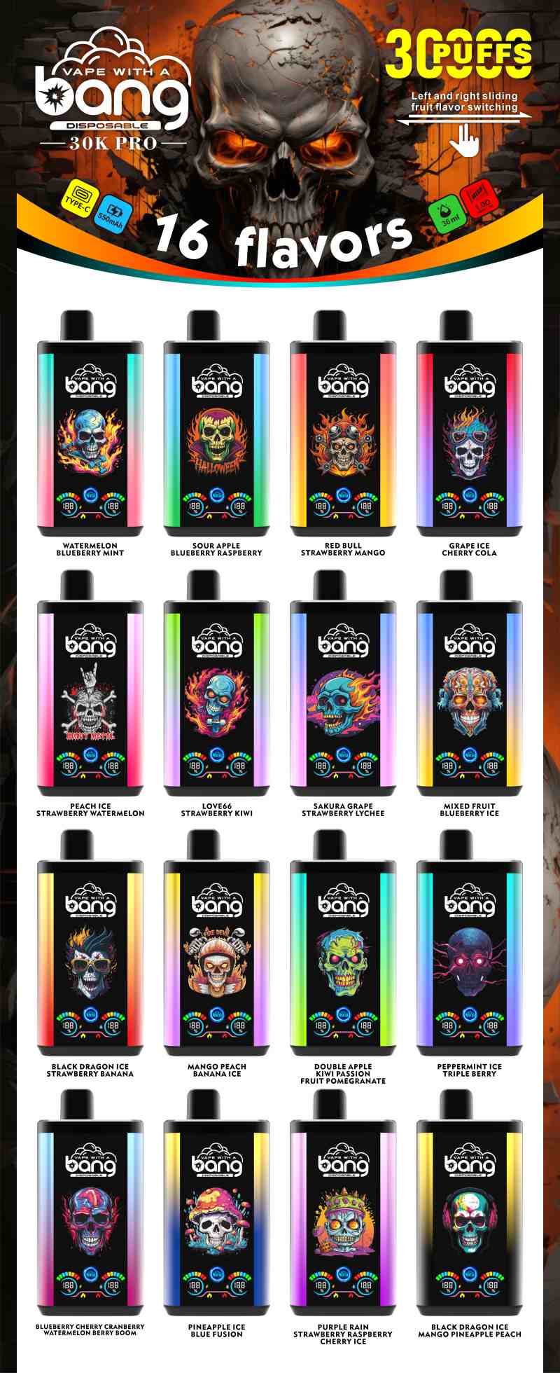 Bang 30k PRO 18