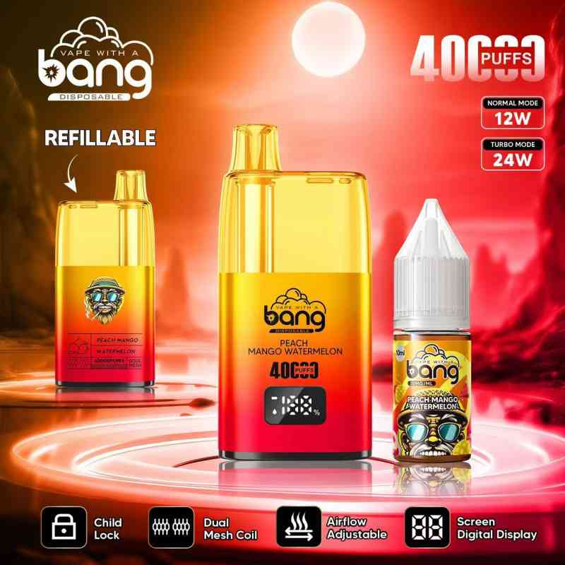 BANG 40000 REFILLABLE 18 BANG 40000 REFILLABLE 18