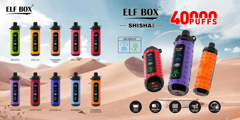 ELF BOX SHISHA MAX 40000 3