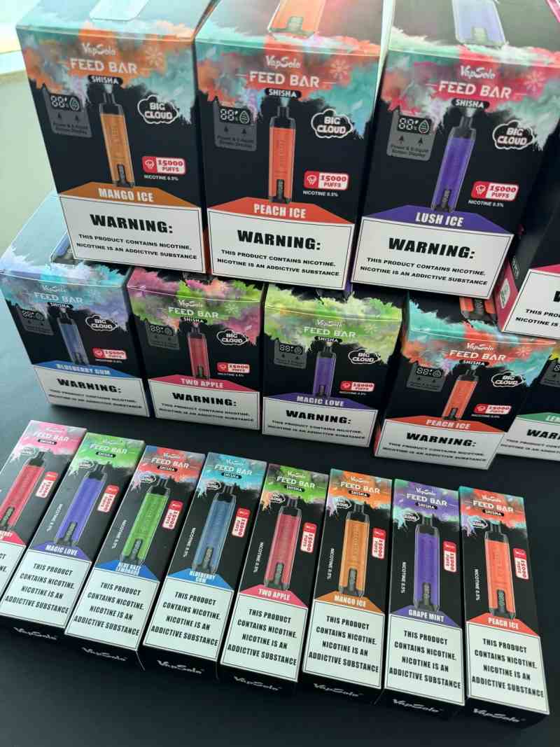 Vapsolo-Feed-Bar-Original-Bar-Vape-15000-Puffs-Nicotine-Juice-Liquid-Rechargeable-Al-Hookah-Disposable-18K-20K-Puff-Wholesale-ShishaVapsolo FEED BAR 15000