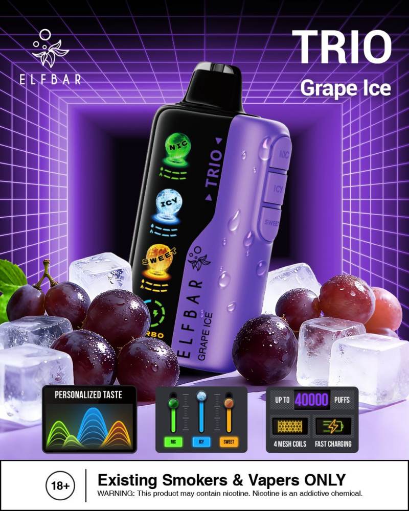 ELFBAR TRIO 40000 5 ELFBAR TRIO 40000 5