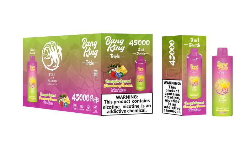 BANG KING TRIPLE 45K PUFFS 2 BANG KING TRIPLE 45K PUFFS 2