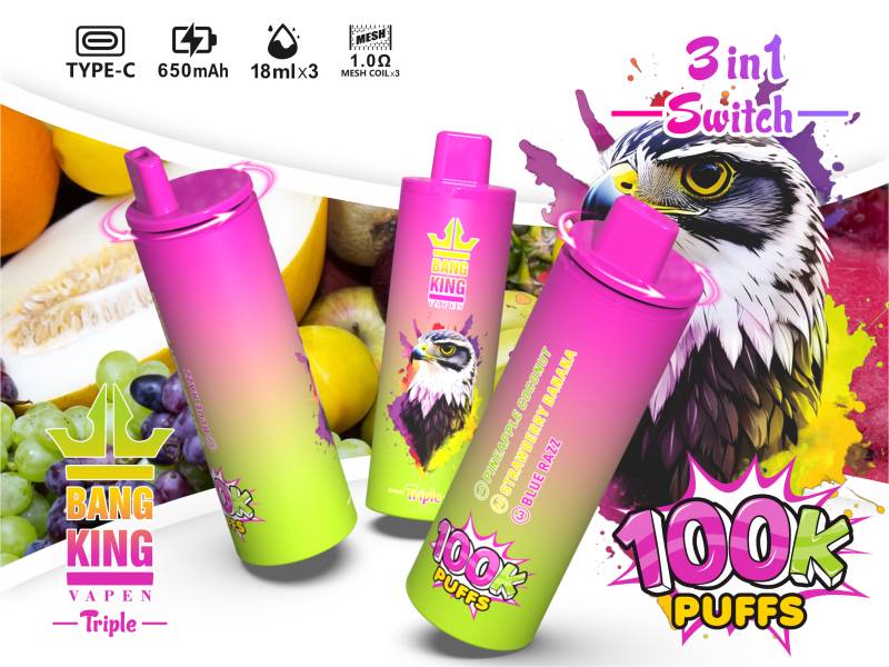 BANG KING VAPEN TRIPLE 100K 3IN1 7