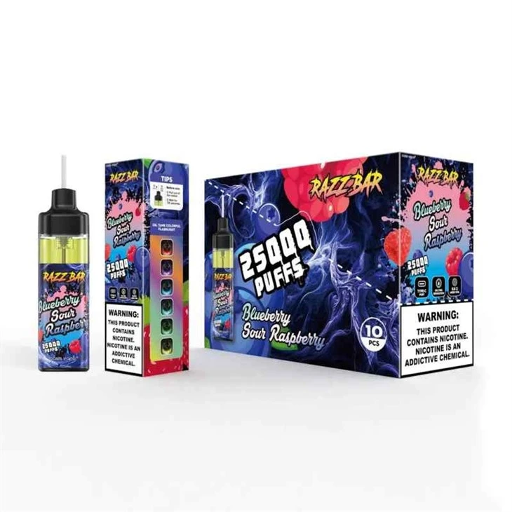 Disposable-Vapes-25000-Puffs-Razz-Bar-Typically-Long-Lasting-Tasty-Equipped-a-Large-Juice-Tank-Durable-Battery-Razz-Bar-25K-Tornado-EU-Warehouse RAZZ BAR 25000